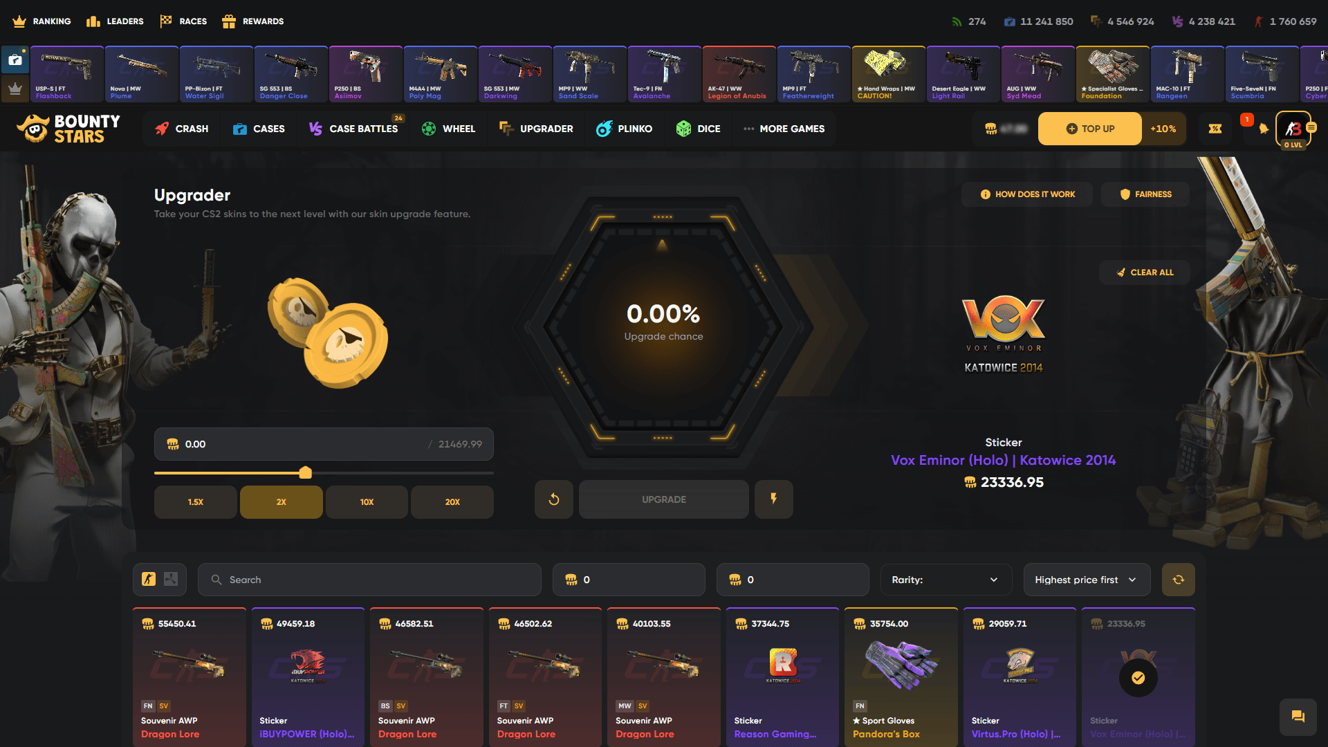 Bounty Stars Upgrader ScreenShot