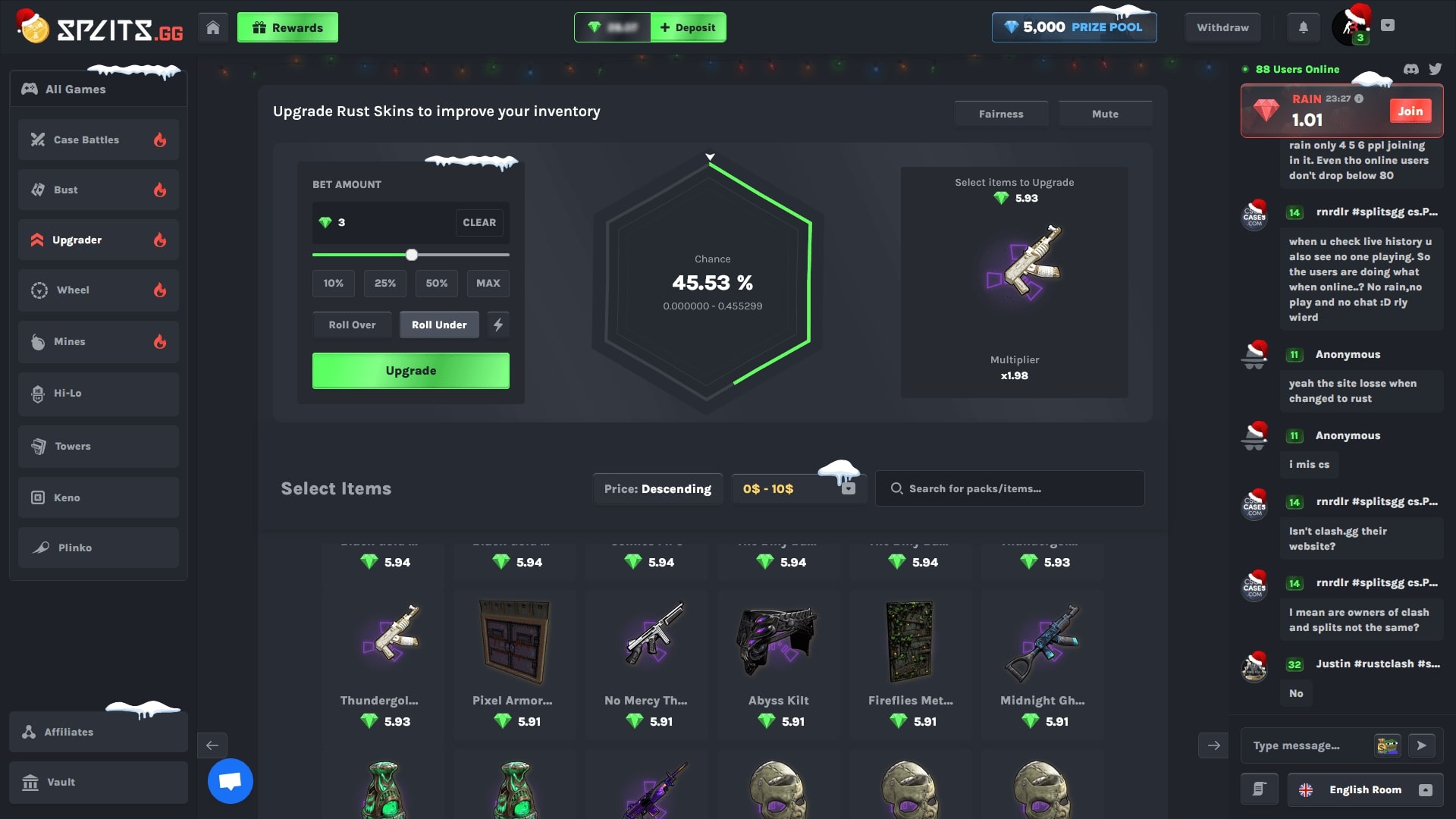 Splits.GG Upgrader Mode ScreenShot