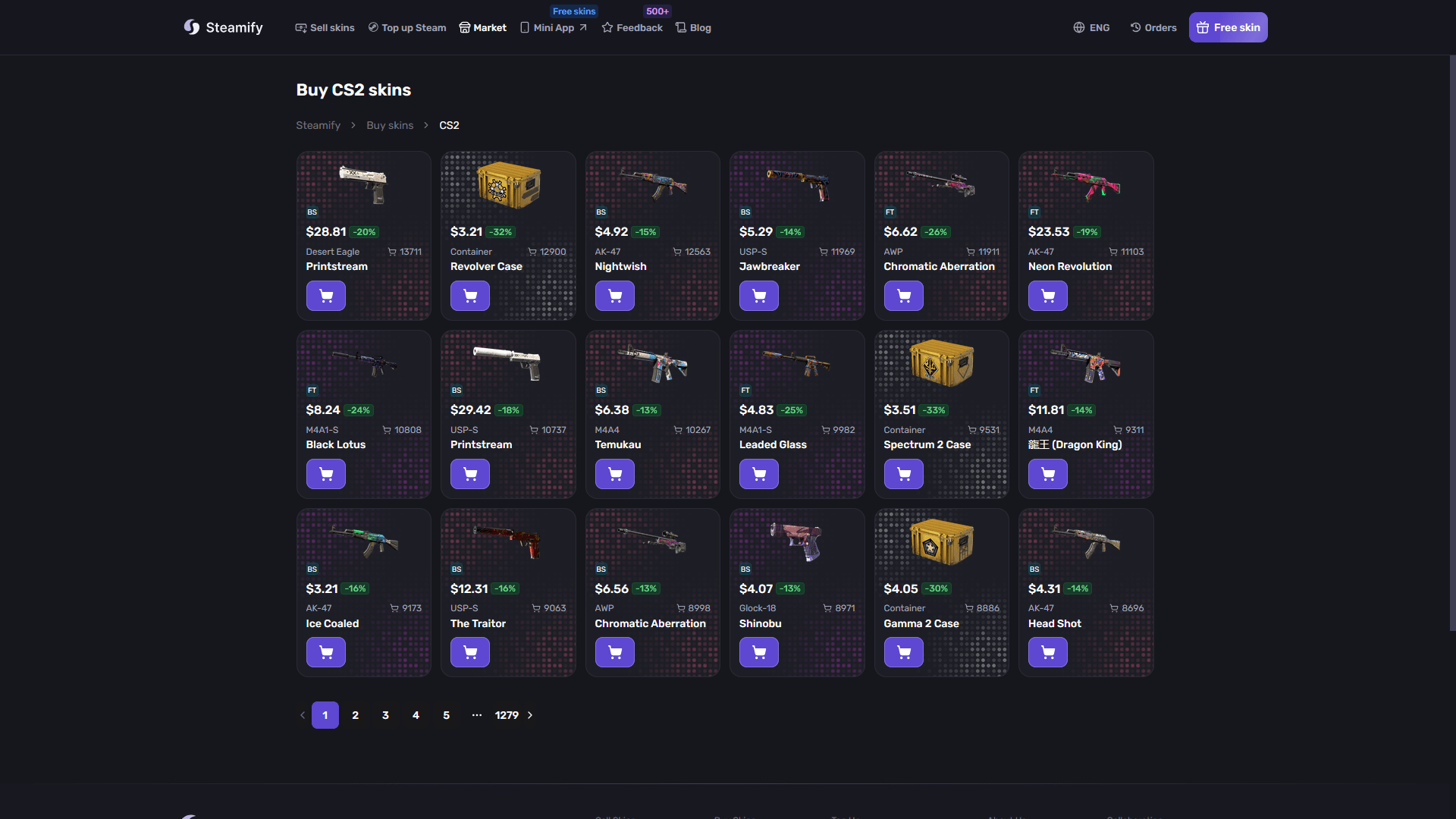 Steamify Steam Top Up Keys ScreenShot